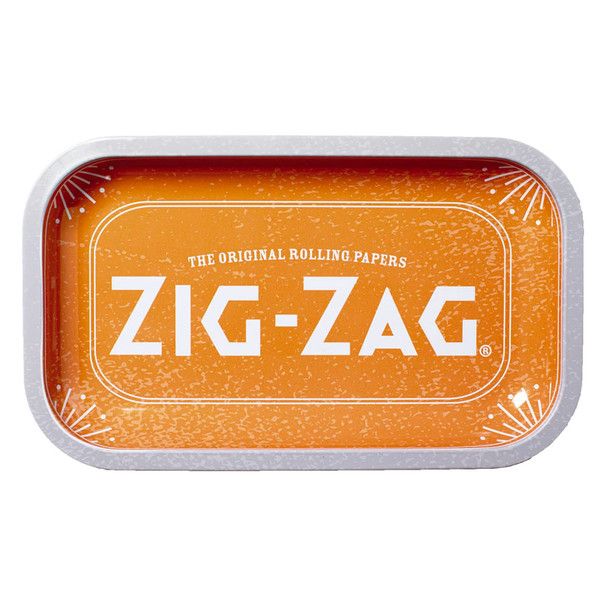 Zig Zag Rolling Tray - 1879 Orange