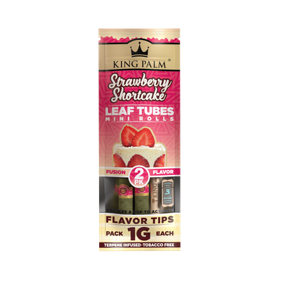 King Palm  Mini Pre Roll 1G 2 Pack - Strawberry Shortcake
