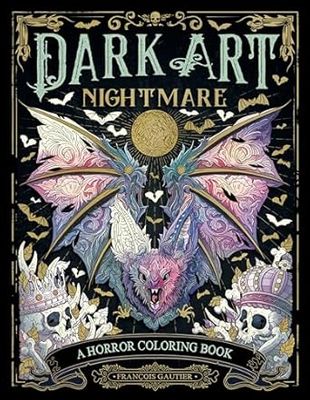 Dark Art Nightmare Colouring Book
