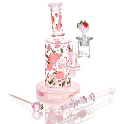 Pulsar Fruit Series Glow Dab Rig Kit - Peaches &amp; Cream