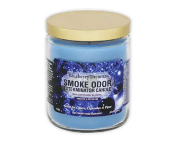 Smoke Odor Candle 13oz - Blueberry Dreamz