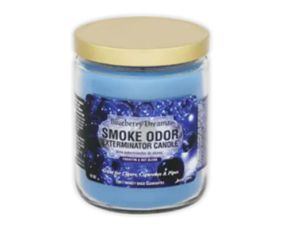 Smoke Odor Candle 13oz - Blueberry Dreamz