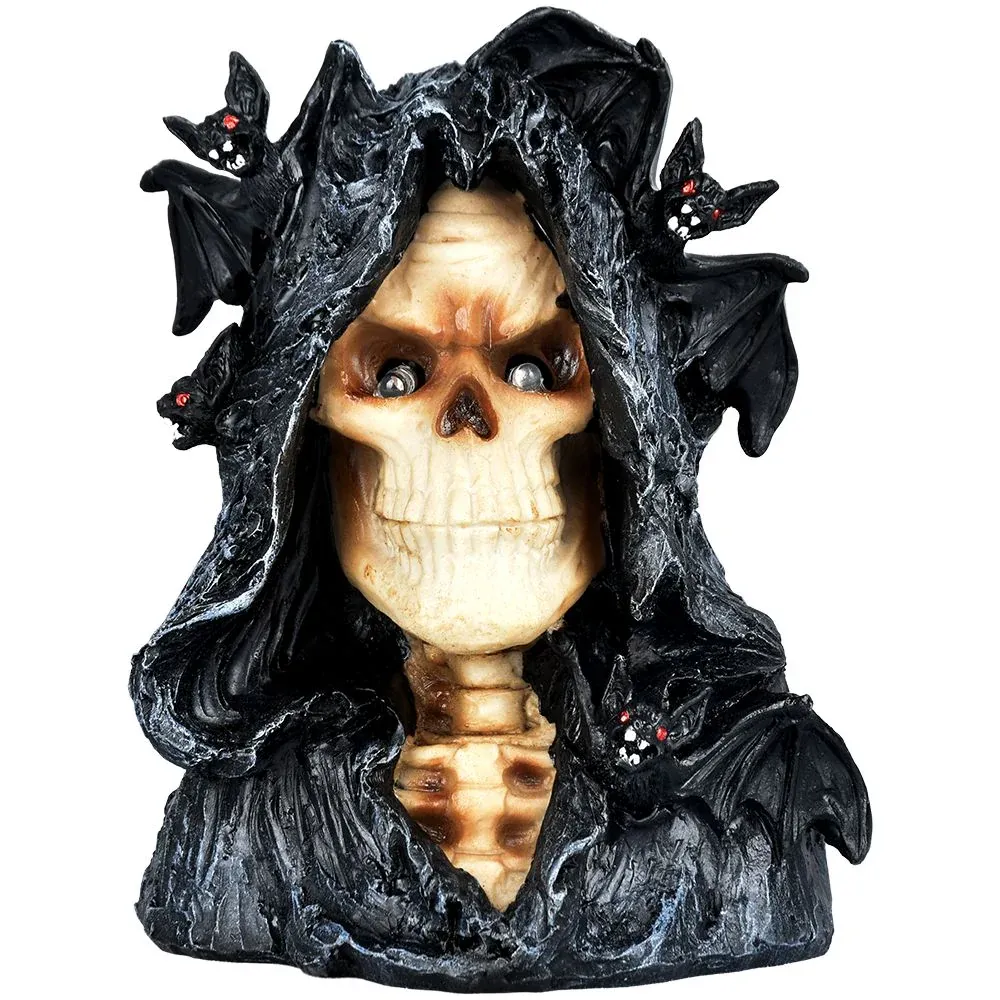 Grim Reaper &amp; Friends Statue w/ LED Color Changing Eyes 6.5”