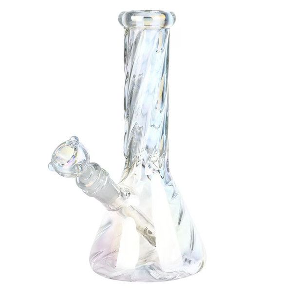 Positive Twist Glass Beaker 8.5”