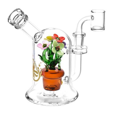 Pulsar Pretty Flowers Dab Rig 6.5”