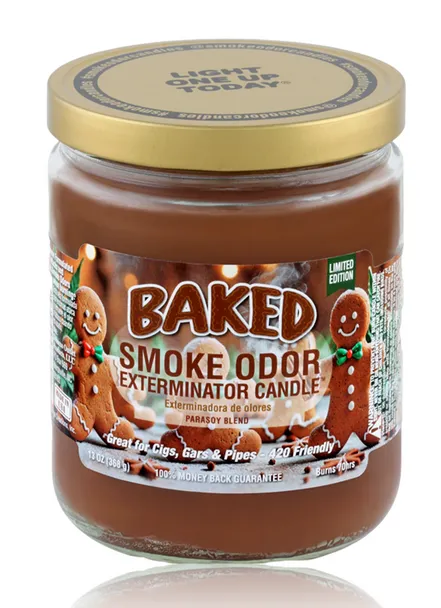 Smoke Odor Candle 13oz - Baked