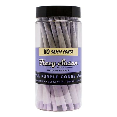 Blazy Susan Purple Cones 98mm 50 Pack