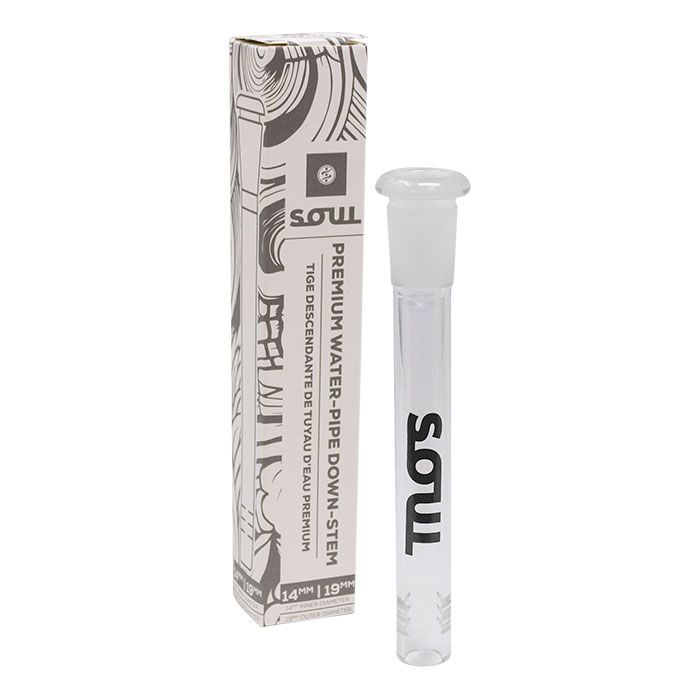 Soul Glass 4” Stem, Color: Black
