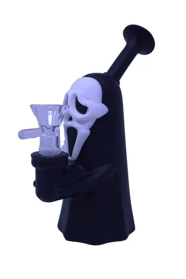 Silicone Scream Waterpipe 6”