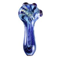 Chameleon Glass 4” Fumed Barchetta Pipe