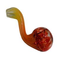 Chameleon Glass 5” Flamethrower Sherlock Pipe