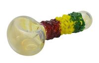 Chameleon Glass 4.5” Roots Reggae Fumed Pipe