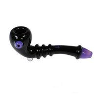 Hydros Glass 5” Black W/Color Accent Sherlock
