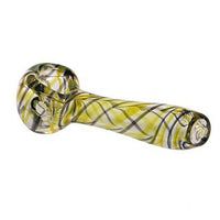 Shine Glass 3.5” Fumed Twist Pipe