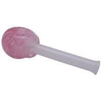 Dynomite Glass 4.5” Pink Lollipop Pipe
