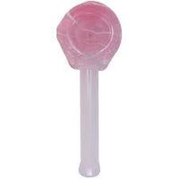 Dynomite Glass 4.5” Pink Lollipop Pipe