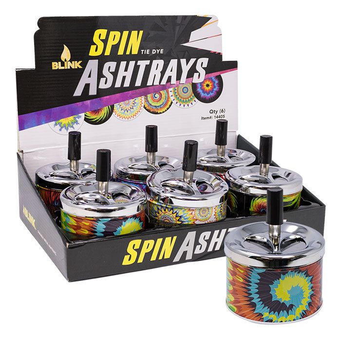 Blink Spin Tie Dye Ashtray
