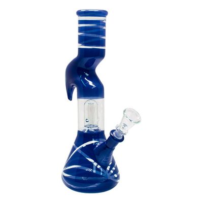 Mini Hook Percolated Zong Bong 10”