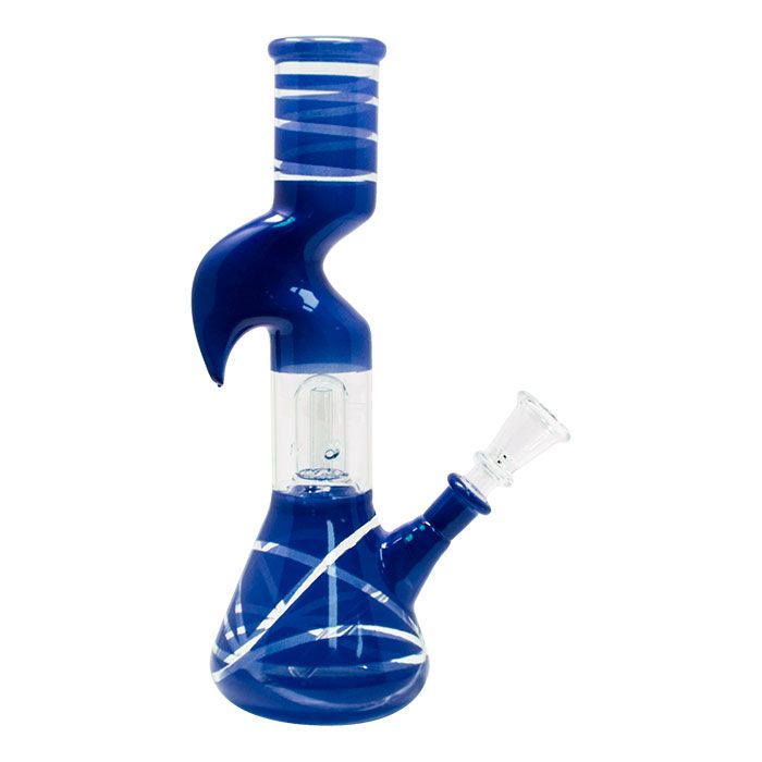 Mini Hook Percolated Zong Bong 10”