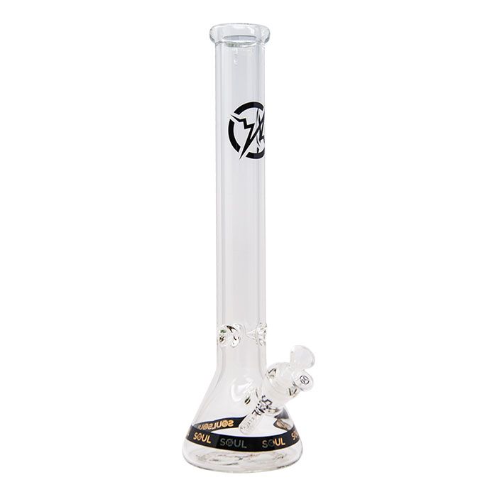 Soul Glass 18” Beaker 9mm Thick, Color: Black