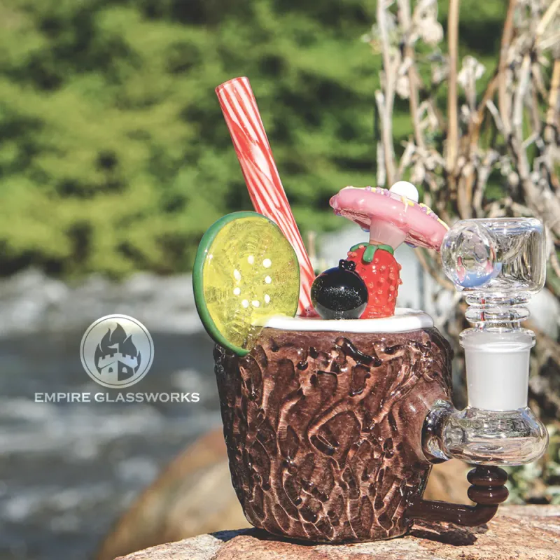 Empire Glassworks 6" Coconut Colada Rig