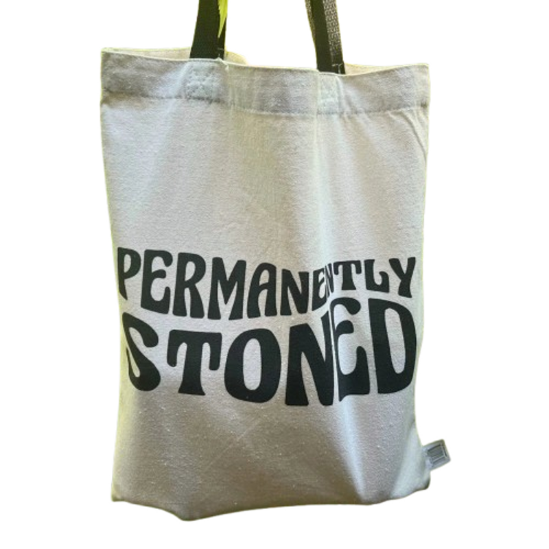 KushKards 13”X16” Tote Bag - Permanently Stoned