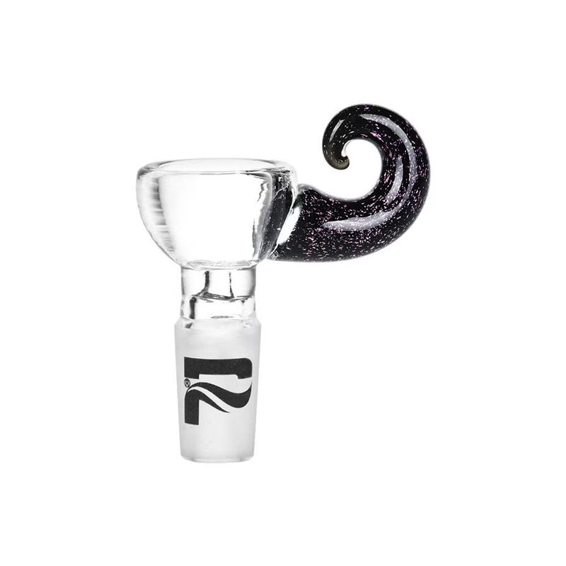 Pulsar Glass 14mm Come Hither Dichro Handle Bowl