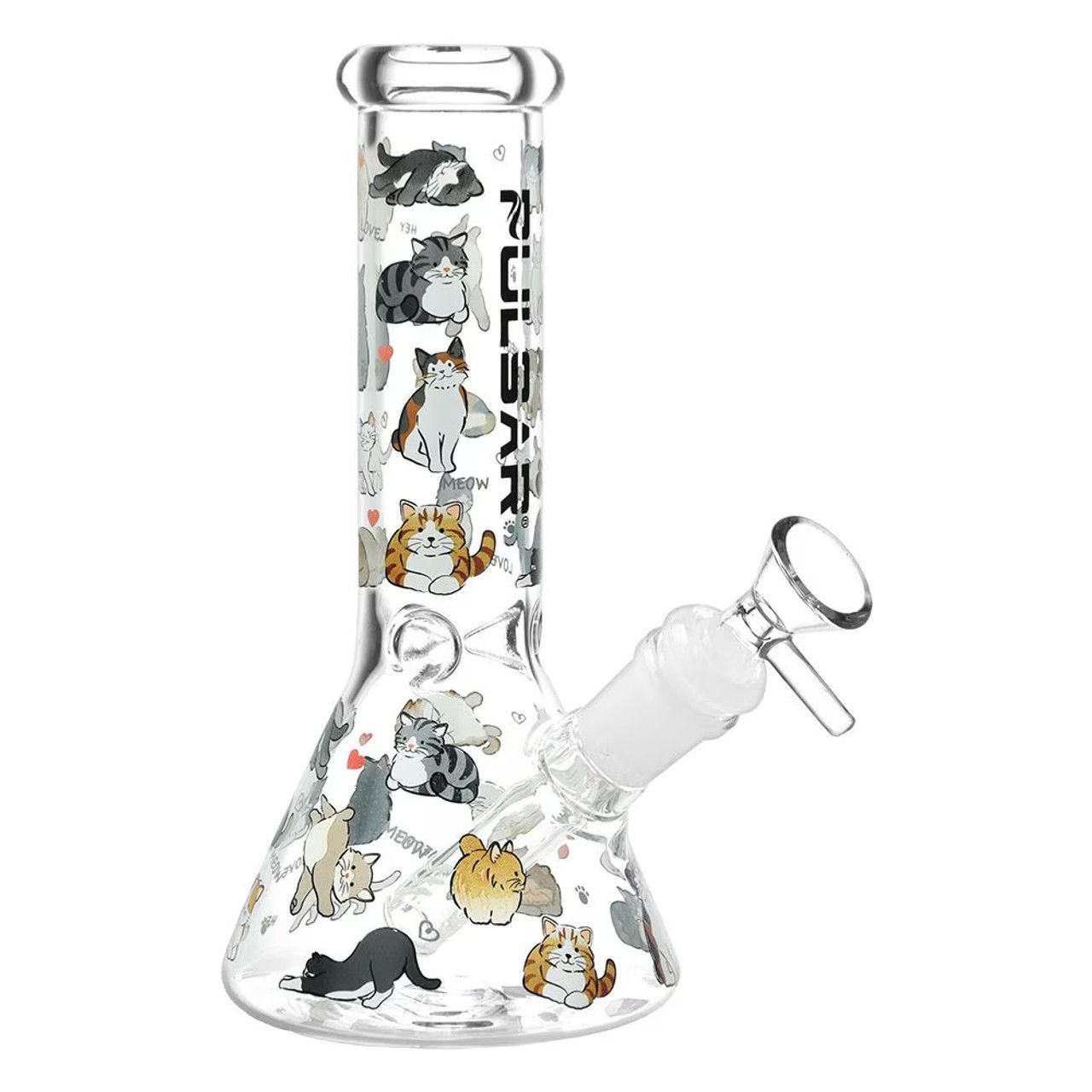 Pulsar Glass 7.75” Kitten Corral Beaker