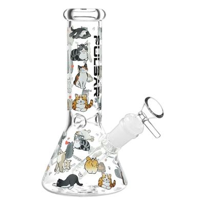 Pulsar Glass 7.75” Kitten Corral Beaker