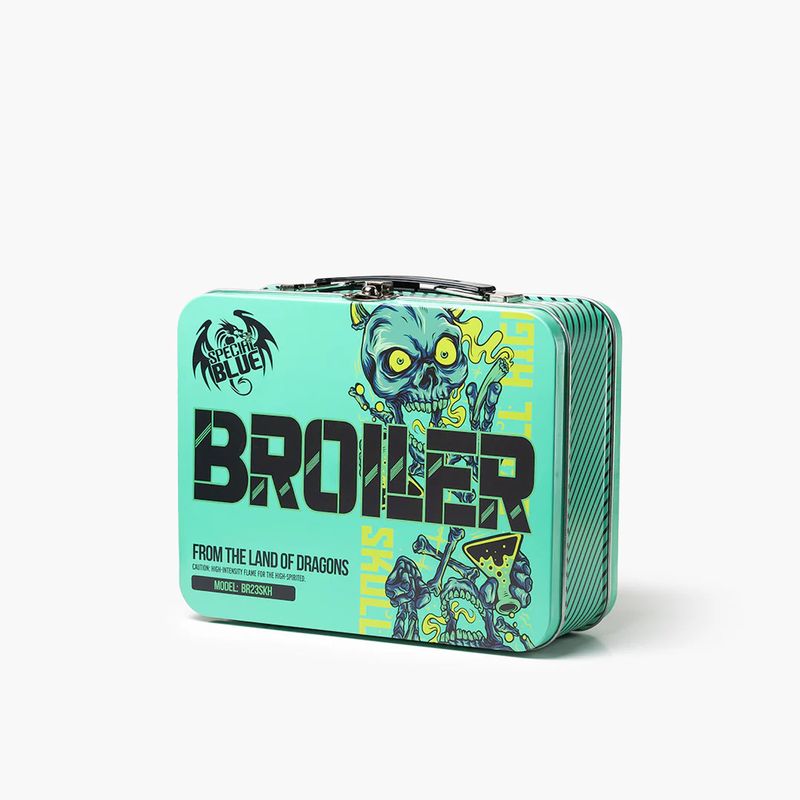Special Blue Broiler Torch w/  Matching Tin Carrying  Case