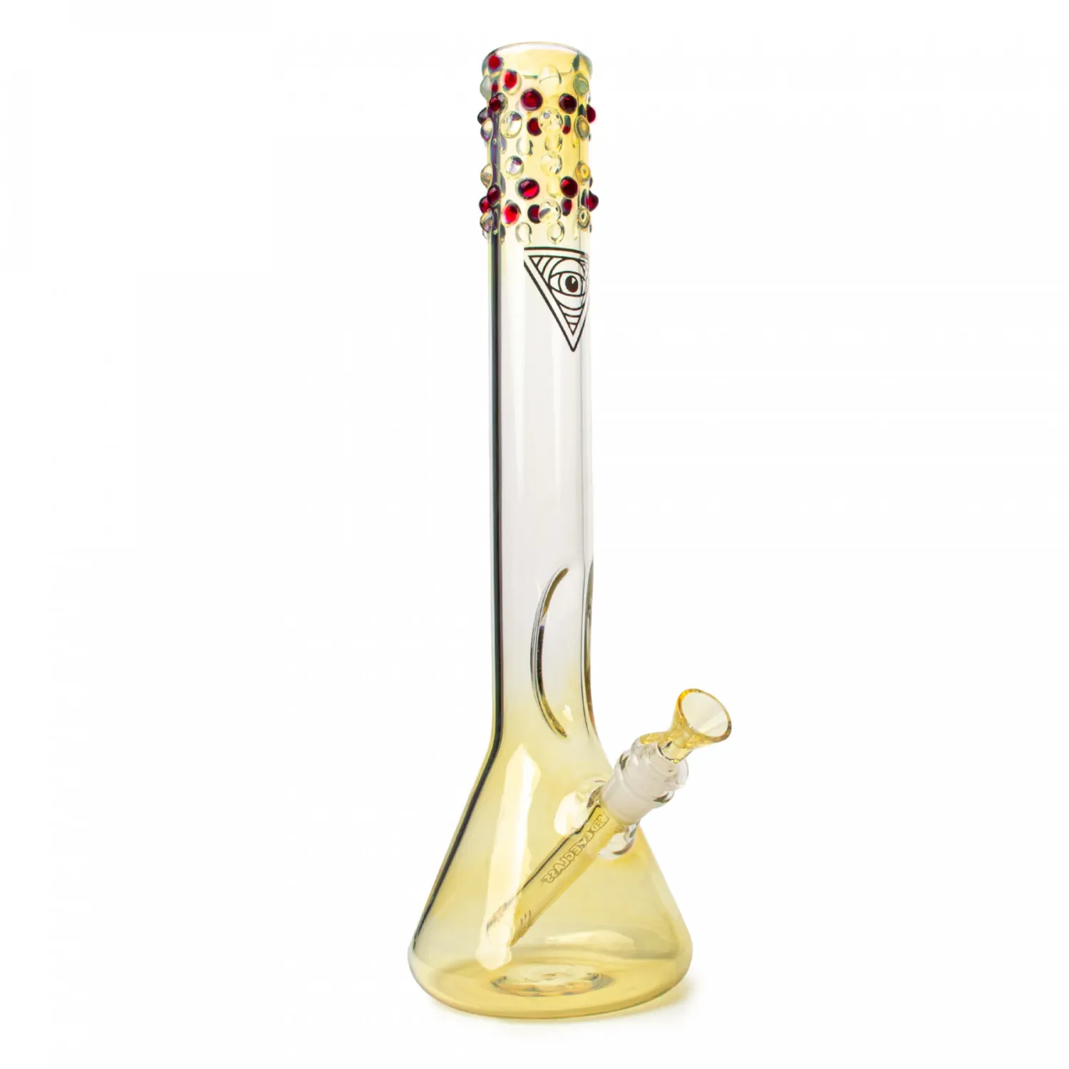 Red Eye Glass 16”Six Ring Red Beaker