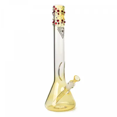 Red Eye Glass 16”Six Ring Red Beaker