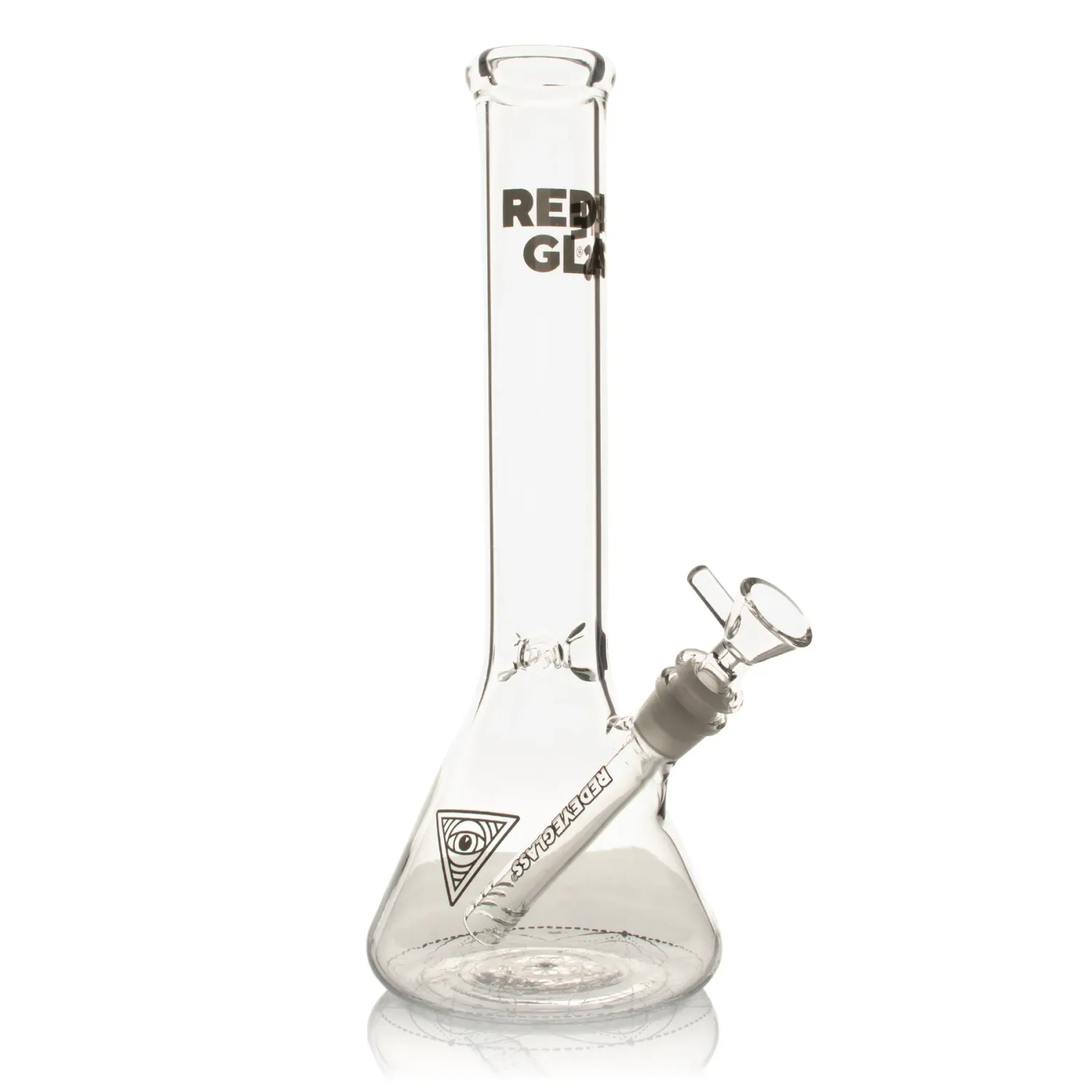 Red Eye Glass 12” Sacred Geometry Beaker