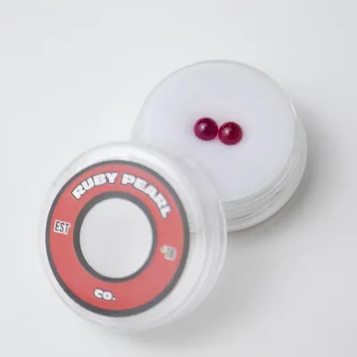 Terp Pearl Pair - 4mm Ruby