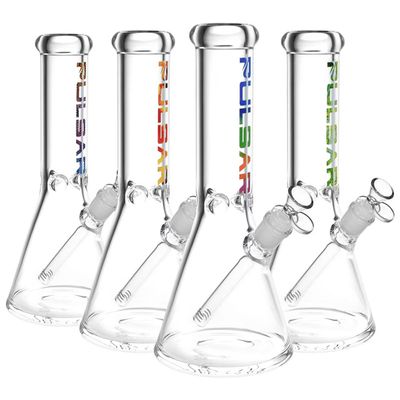 Pulsar Glass 12” Illustrious Beaker - Colours Vary