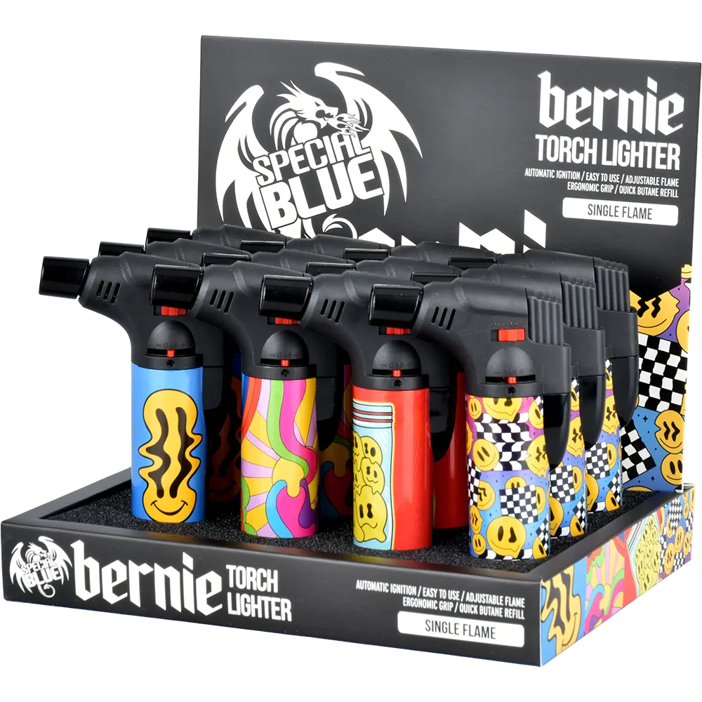 Special Blue Bernie Torch 4.6” Psychedelic Assortment