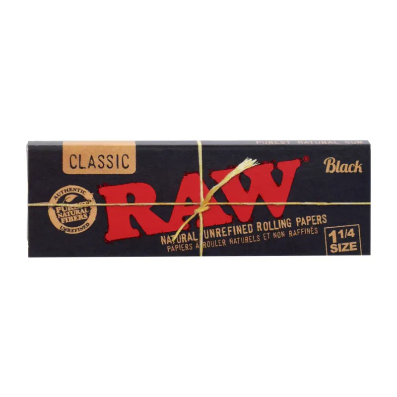 Raw Black 1 1/4