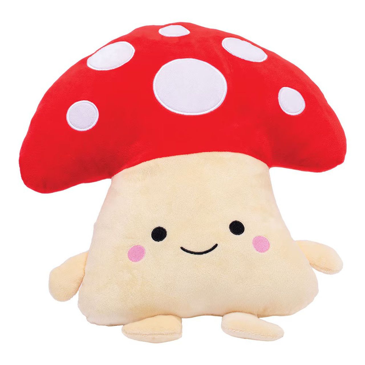 Wacky Pillows Mushroom Plush Buddy 16” Red
