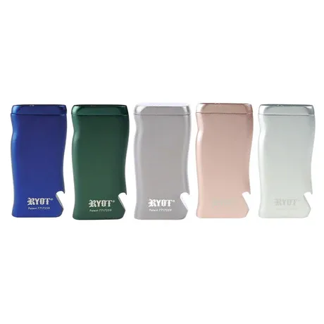 Ryot Large Aluminum Magnetic Taster Box W/Bottle Opener