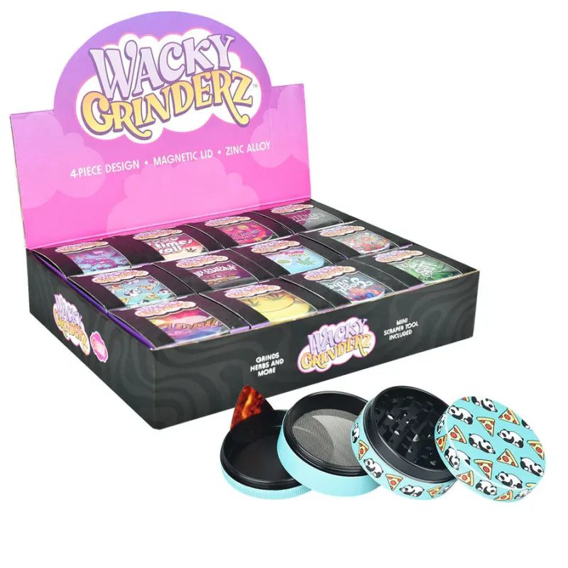 Wacky Grinderz - Classic Wacky Assortment 2.5” 4 Piece