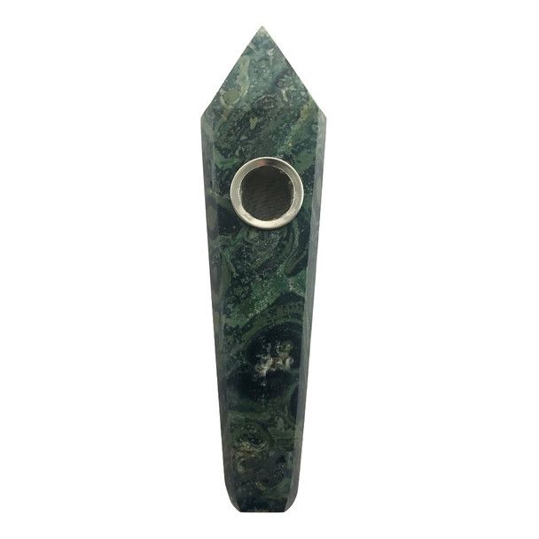 Crystal Pipe - Crocodile Jasper