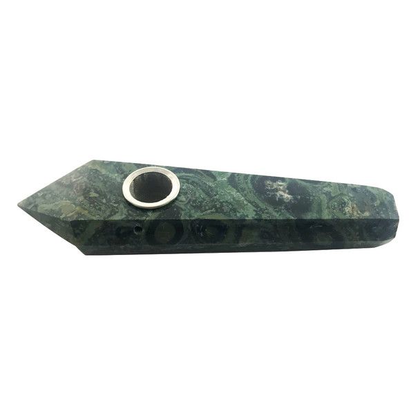Crystal Pipe - Crocodile Jasper