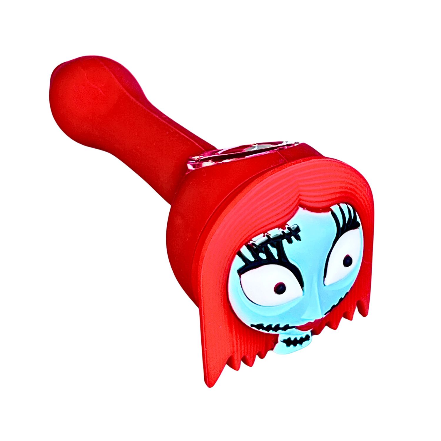 Silicone Sally Handpipe W/Glass Bowl