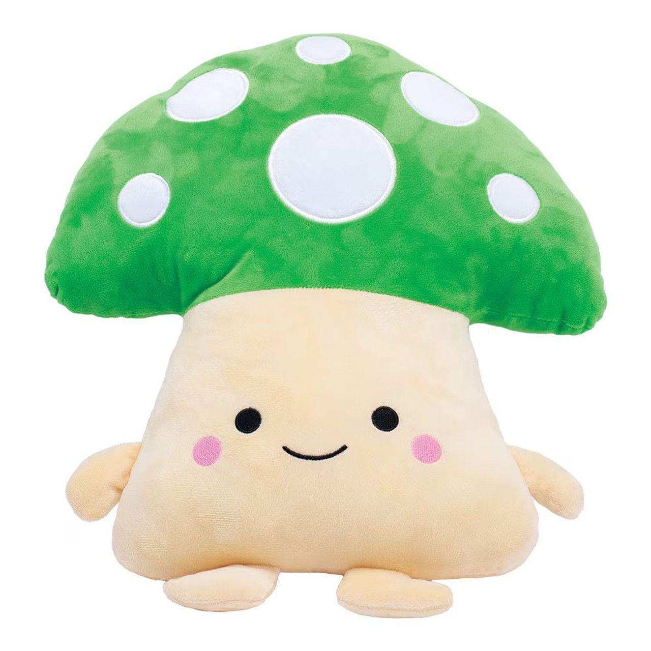 Wacky Pillows Mushroom Plush Buddy 16” Green