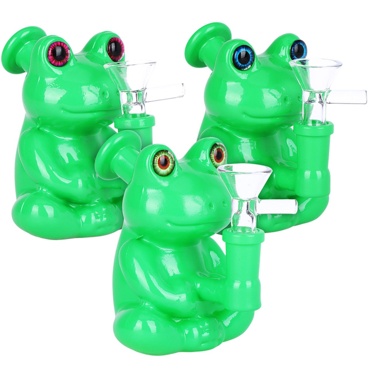 Froggy Glass Water Pipe 4.25”