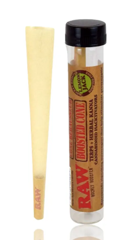 Raw Rocket Booster Terpene Infused Cone - Lemon Jack
