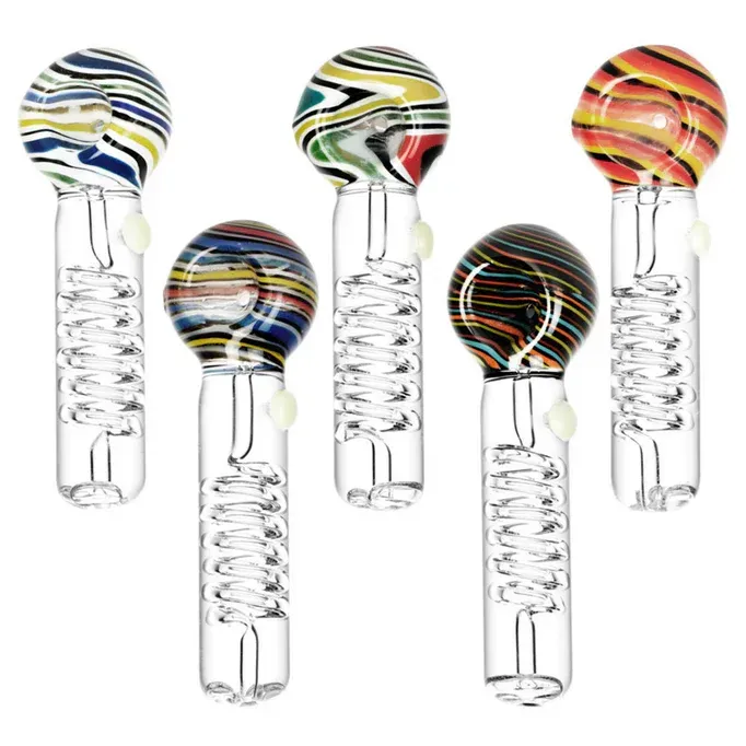 Pulsar 5” Glycerine Coil Spoon - Assorted Colours