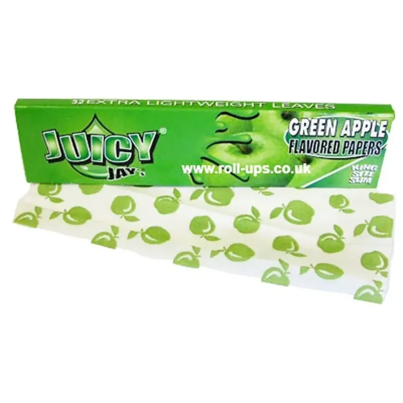 Juicy Jay Green Apple KS Papers