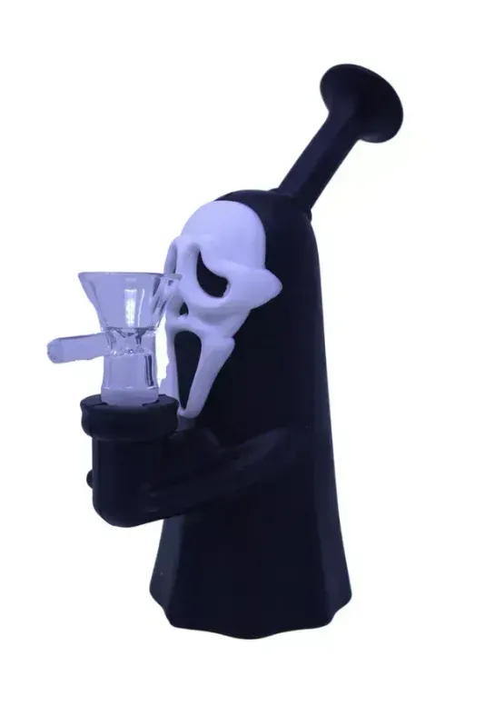 Silicone Scream Waterpipe 6”