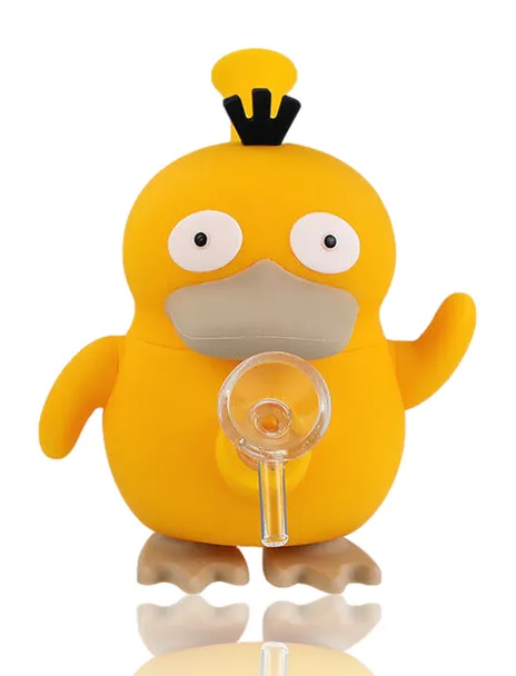Psyduck Silicone Pipe 5"